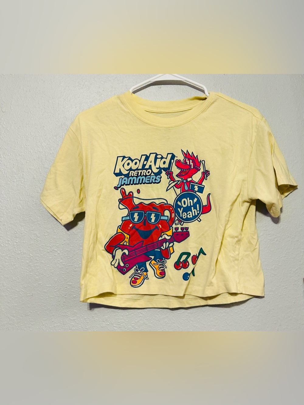 Kool Aid size SMALL cropped Graphic Tee